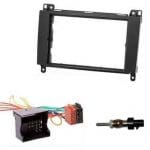 Mercedes vito sprinter 2-din inbouwframe met kabel en antenne kit frame autoradio
