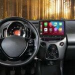 Navigatiesysteem voor de Citroën C1, Peugeot 108, Toyota Aygo 2014+ | CarPlay en Android Auto | DAB+| 10.1 inch D040Q rotable