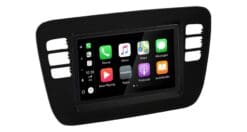 Wireless Apple Carplay & Android auto navigatie geschikt voor Volkswagen Up, Seat Mii, Skoda Citigo 4x80W Audiovolt AV-D040Q mat zwart