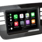 Wireless Apple Carplay & Android auto navigatie geschikt voor Volkswagen Up, Seat Mii, Skoda Citigo 4x80W Audiovolt AV-D040Q piano zwart