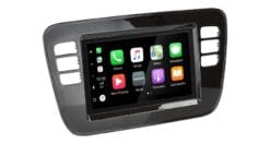 Wireless Apple Carplay & Android auto navigatie geschikt voor Volkswagen Up, Seat Mii, Skoda Citigo 4x80W Audiovolt AV-D040Q piano zwart