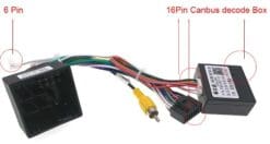 Canbus Opel vivaro Jumpy Proace en Expert 2016+ met camera kabel en parkeersensor onderhoud
