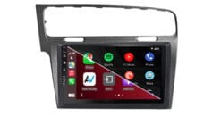 QLED 10'' navigatie voor Volkswagen Golf 7 2013-2017 (grijs) | Apple Carplay en Android auto| 8-core 4+64GB DSP sound | 10-inch AV-D040Q