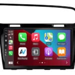 QLED 10'' navigatie voor Volkswagen Golf 7 2013-2017 (zwart) | Apple Carplay en Android auto | 8-core 4+64GB | DSP sound | AV-D040Q