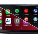 QLED 10'' navigatie voor Volkswagen Touran 2016-2018 | Apple Carplay en Android auto | 8-core 4+64GB | DSP sound | AV-D040Q