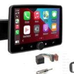Navigatiesysteem voor Renault clio 2012-2017 | CarPlay en Android Auto | DAB+ | 10.1 inch D040Q rotable