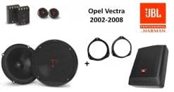 Opel Vectra  speakers + Subwoofer 200Watt Audio upgrade JBL 250W / 50Watt RMS + ringen