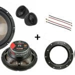 Volkswagen Golf 6 speakers Audio upgrade Audio System 120W / 80Watt RMS + ringen