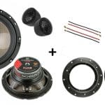 Volkswagen Golf 6 speakers + Subwoofer 200Watt Audio upgrade Audio System 120W / 80Watt RMS + ringen