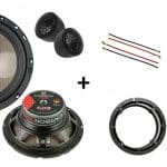 Volkswagen Polo speakers Audio upgrade Audio System 120W / 80Watt RMS + ringen