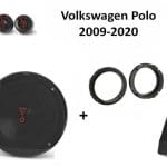 Volkswagen Polo speakers + Subwoofer 200Watt Audio upgrade JBL 250W / 50Watt RMS + ringen