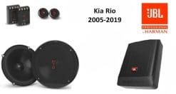 Kia Rio speakers + Subwoofer 200Watt Audio upgrade JBL 250W / 50Watt RMS + ringen