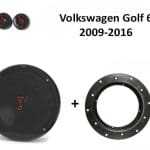 Volkswagen Golf 6 speakers Audio upgrade JBL 250W / 50Watt RMS + ringen
