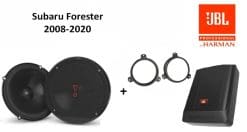 Subaru Forester speakers + Subwoofer 200Watt Audio upgrade JBL 225W / 45Watt RMS + ringen