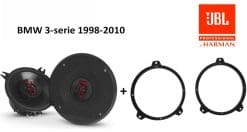 BMW 3-serie speakers Audio upgrade JBL 225W / 45Watt RMS + ringen