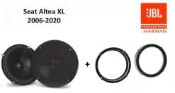Seat Altea XL speakers Audio upgrade JBL 225W / 45Watt RMS + ringen