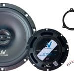 Dacia Duster (2018-2021) Speaker Upgrade | Audiovolt Resonair AV-RS165X | 165 mm Coaxiale Speakers (2-stuks | 100 W)